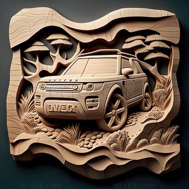 3D модель Land Rover Freelander (STL)